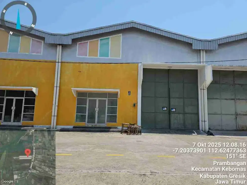 lelang pergudangan bumi benowo perbatasan surabaya gresik