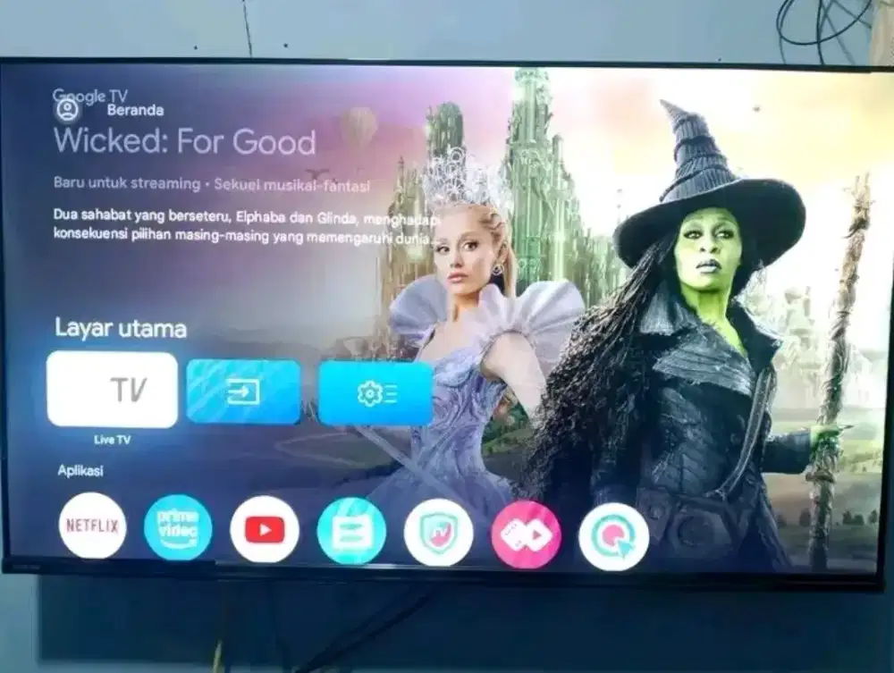 Dijual google tv terbaru COOCAA 43 inc sdh support bluetooth normal..