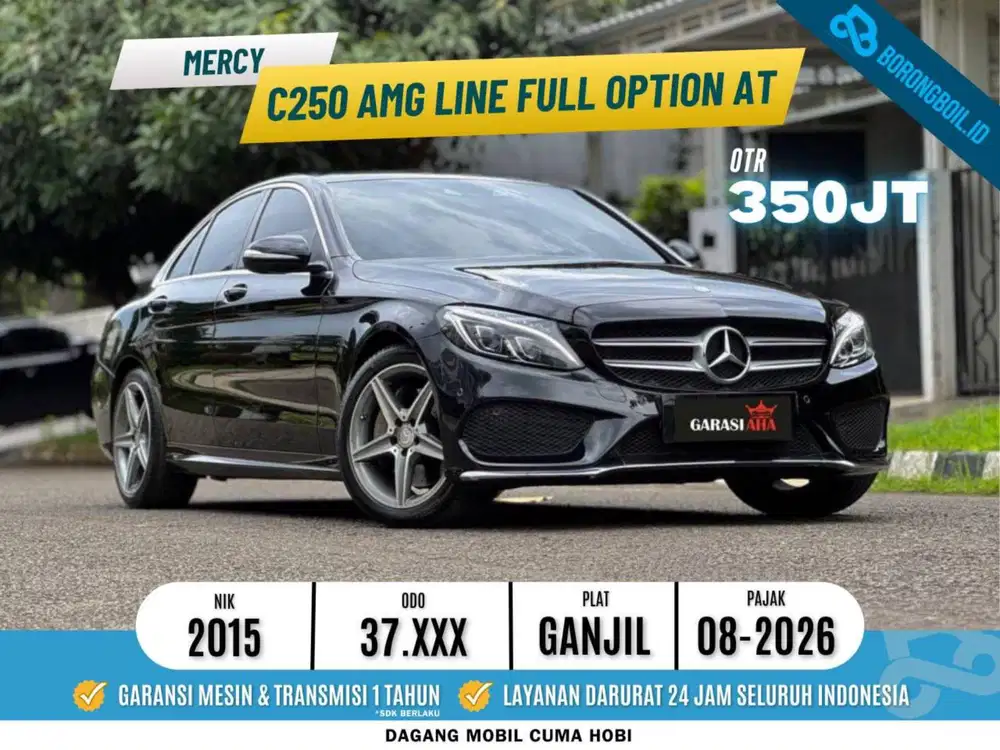 [TERMURAH] Mercy C250 AMG Full Option AT 2015