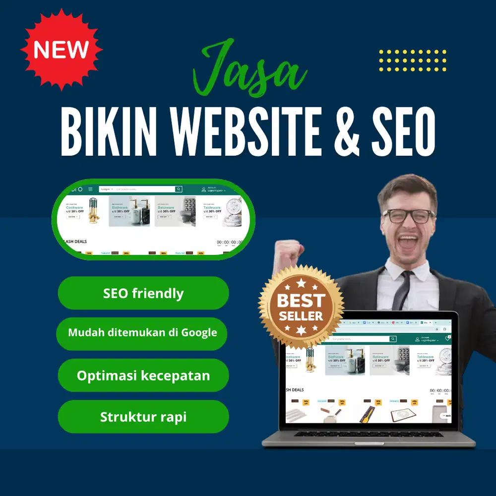 Jasa Bikin Website & SEO – Profesional dan Mudah Ditemukan di Google