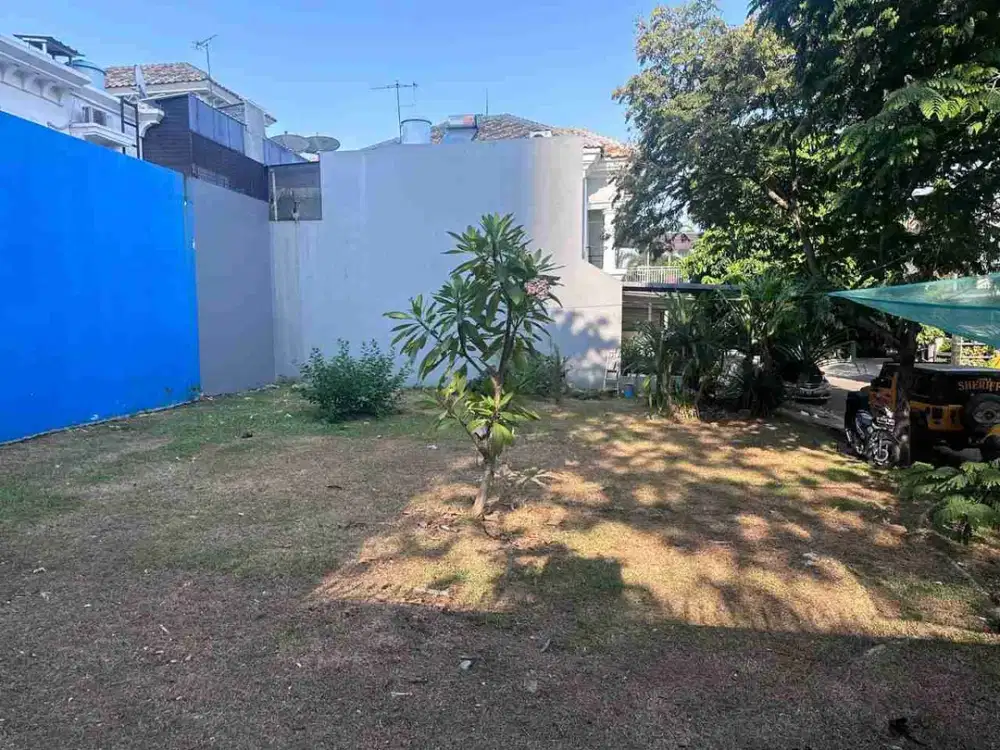 Kavling BGM Kenari PIK Hoek L 255m2 uk 17x15 Siap AJB