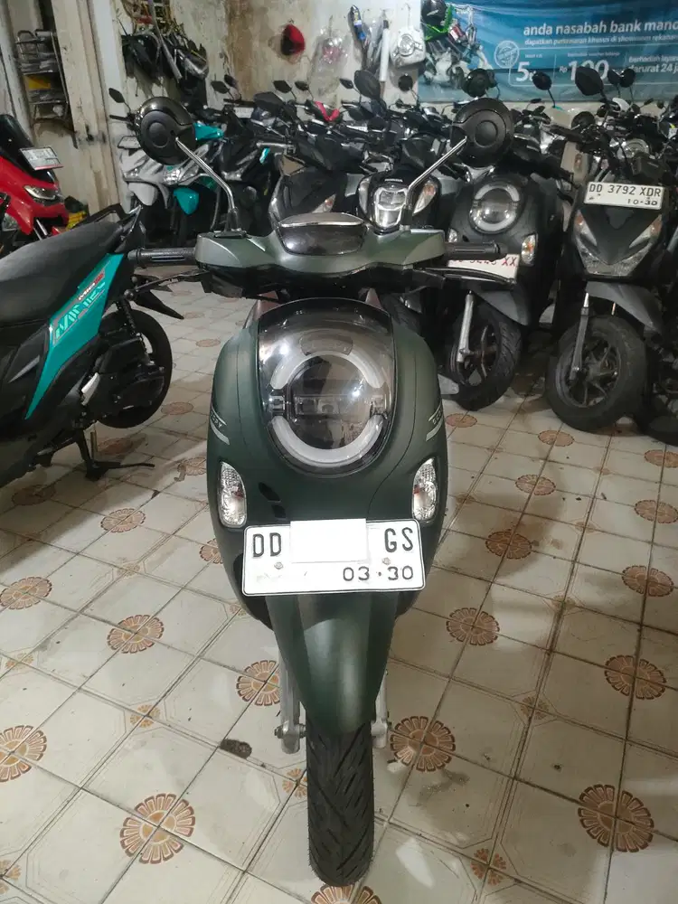 Honda Scoopy 2025 hijau
