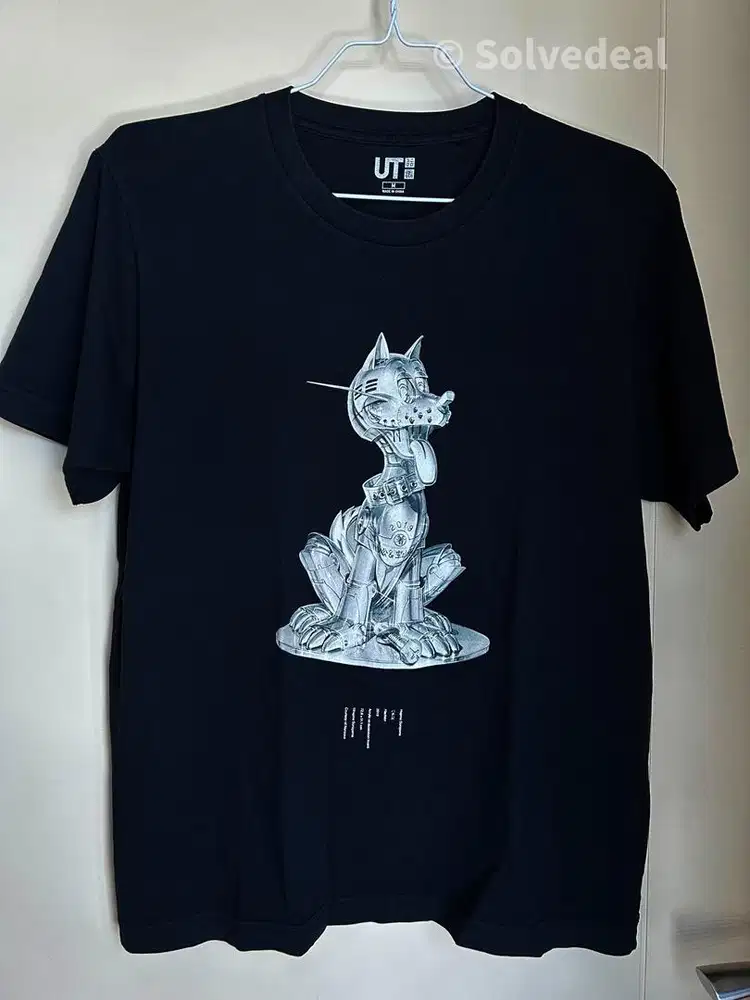 Kaos Uniqlo Neo Miyage Hajime Sorayama Black — Original Size M