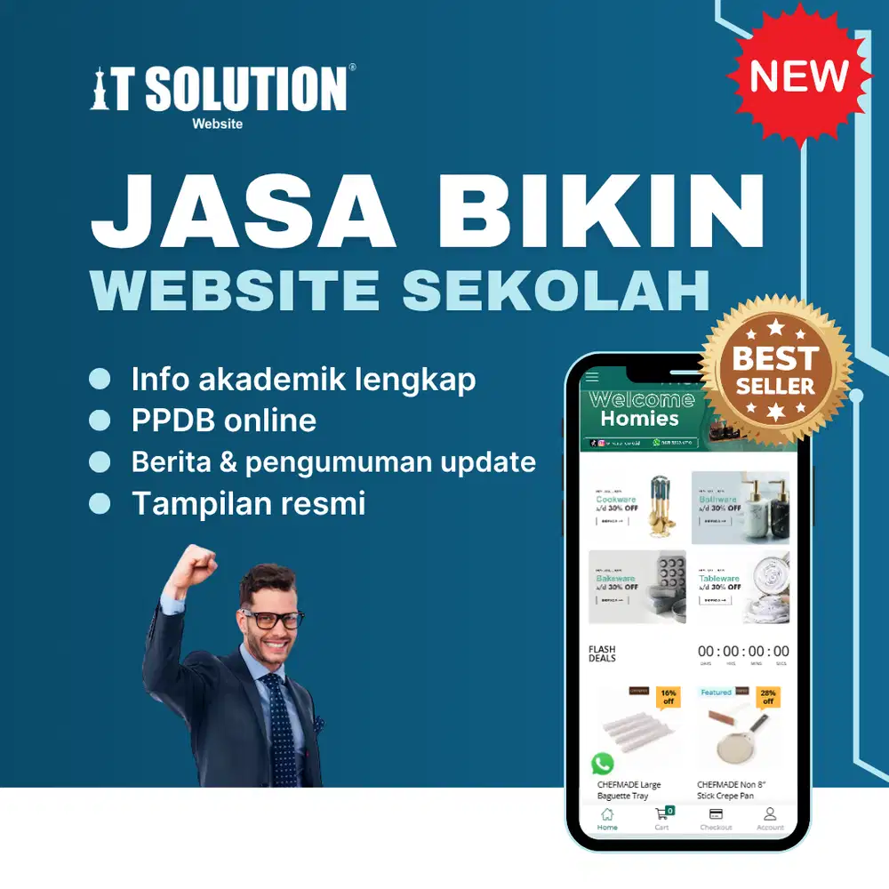 Jasa Bikin Website Sekolah – Profesional & Informatif