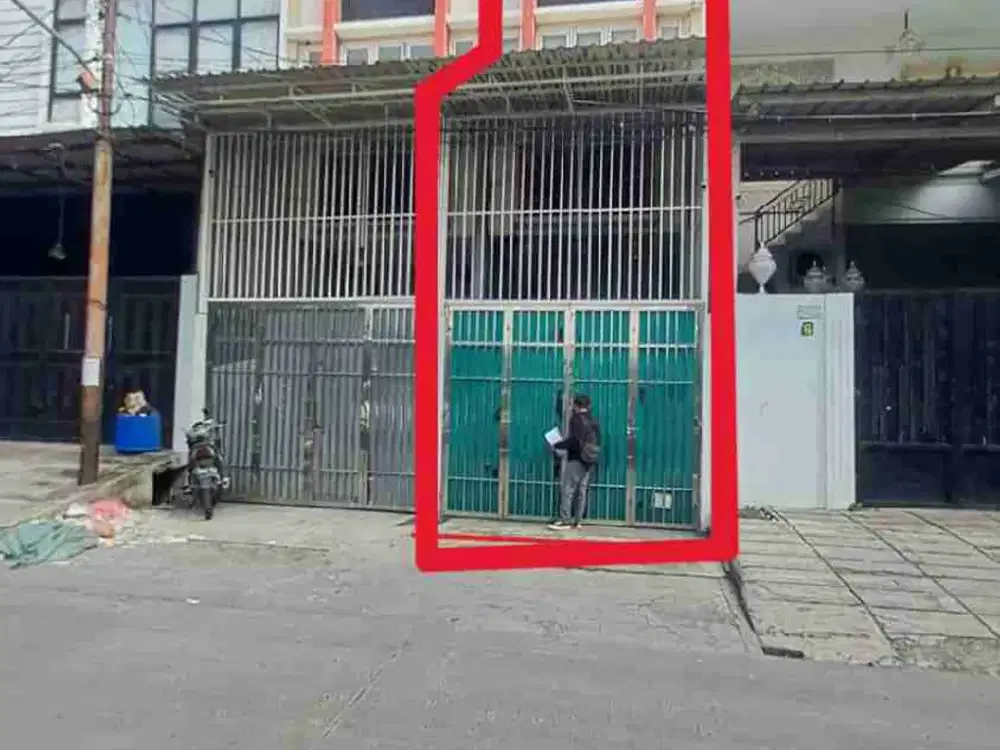 Rumah teluk gong 3 lantai murah