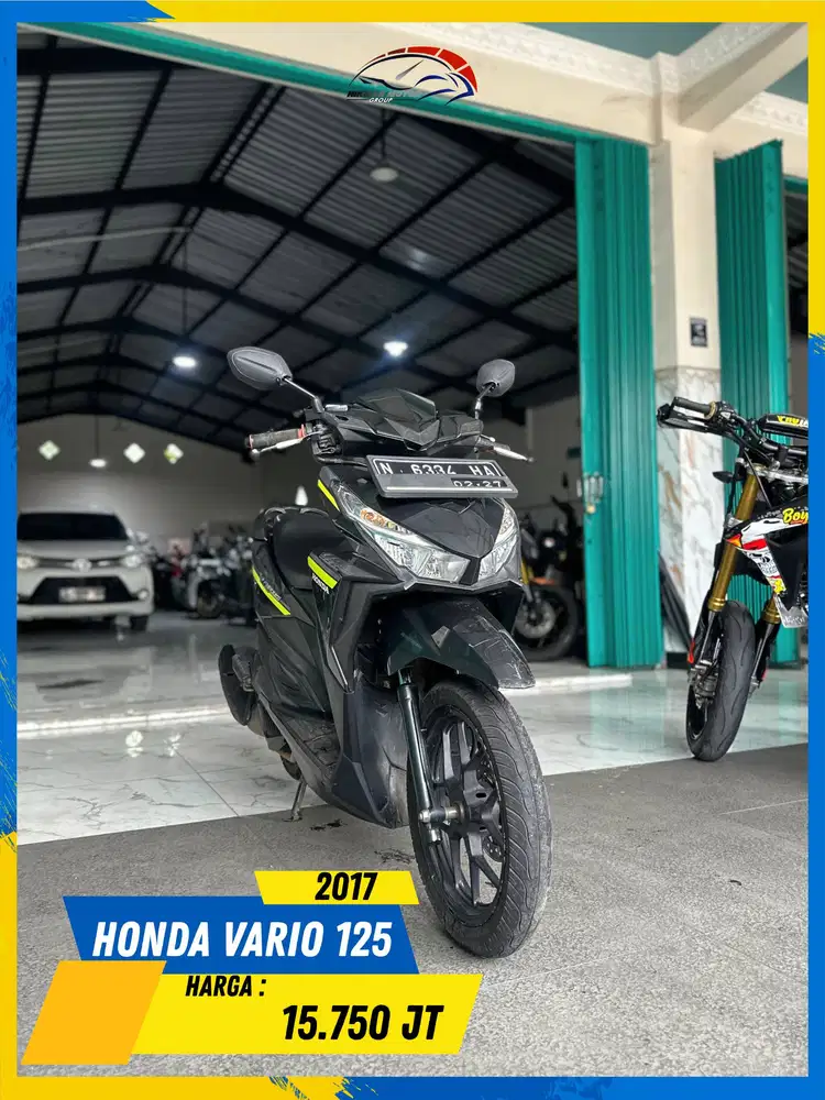 HONDA VARIO 125 2017 MESIN AMAN POL BOSKUU HIKMAH MOTOR KEPUH