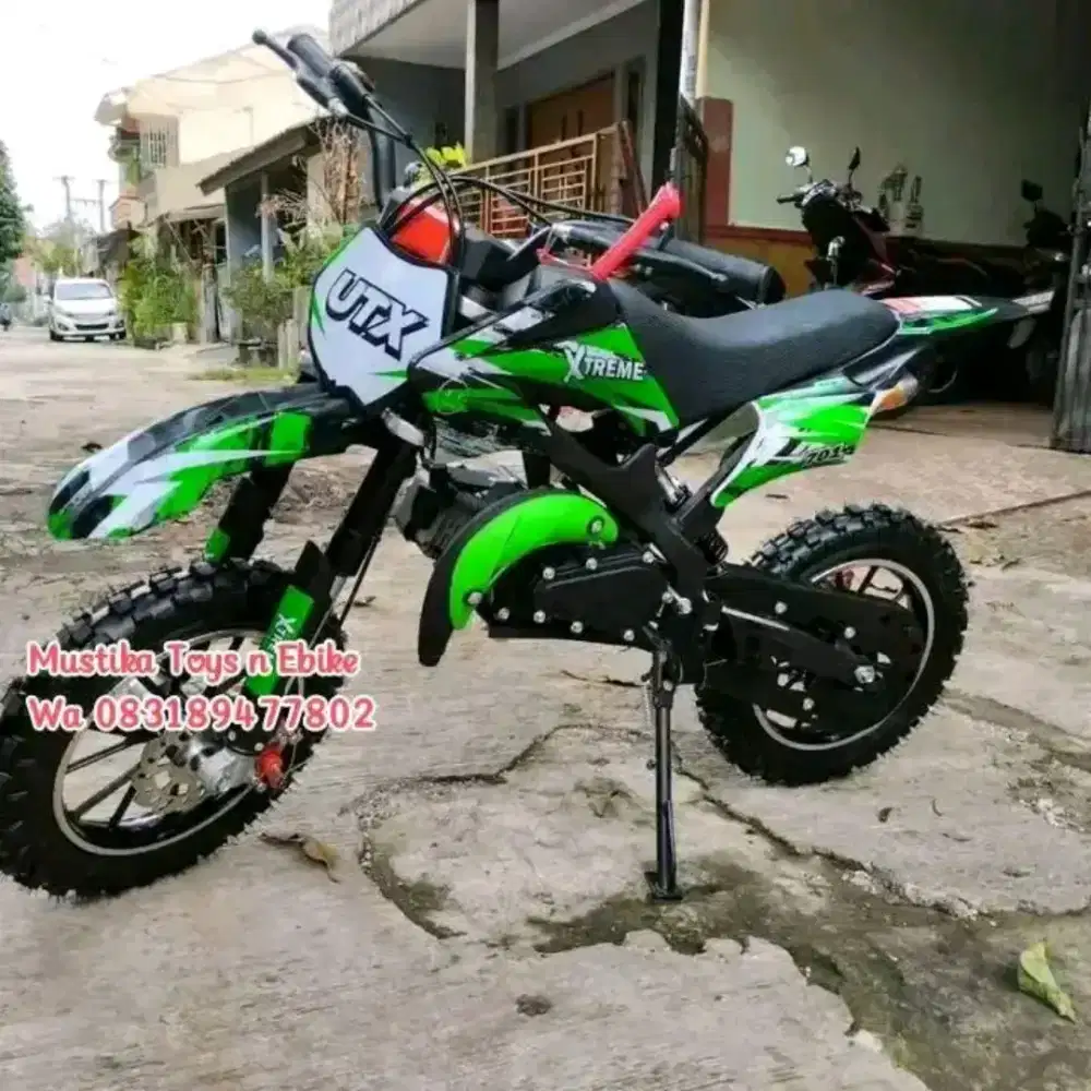Promo Minitrail utx anak 49Cc mesin 2tak, minyak campur, berkualitas
