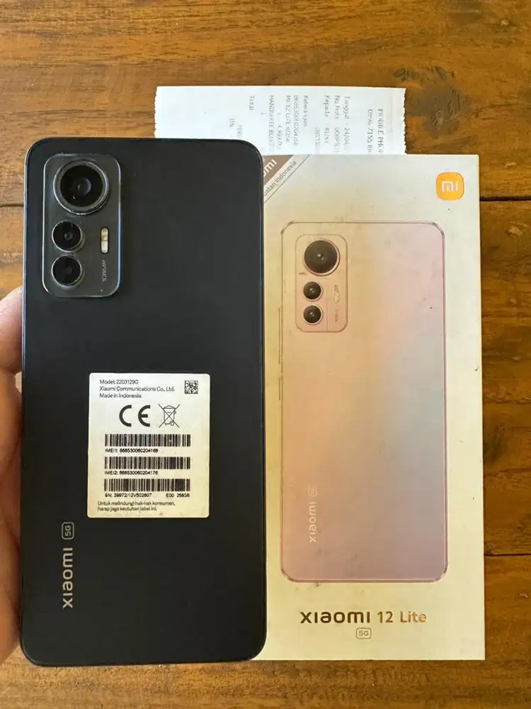 Xiaomi Mi 12 Lite 5G NFC 8+8GB 256GB Snapdragon Gaming Normal BS TT