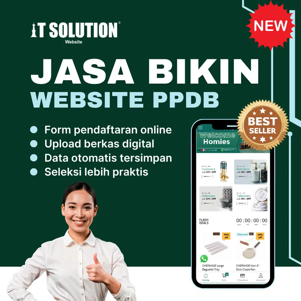 Jasa Bikin Website PPDB Online – Mudah, Cepat & Profesional