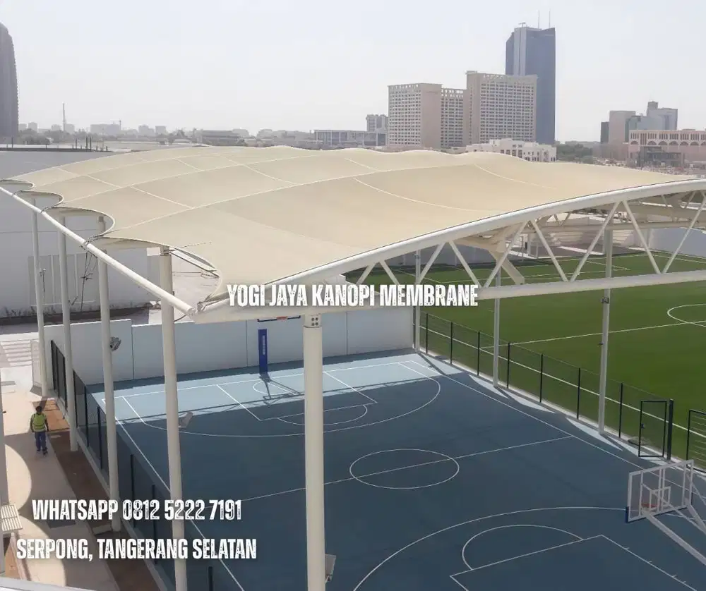 Kanopi Membrane untuk Ruang yang Lebih “Napas”