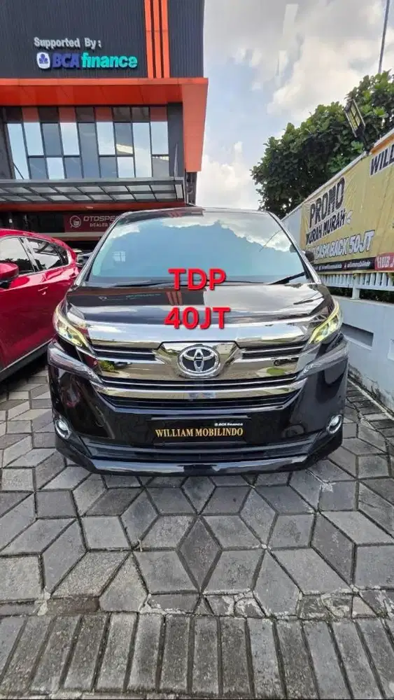 Toyota Vellfire G 2.5 Matic Tahun 2016 Kondisi Mulus Terawat Istimewa