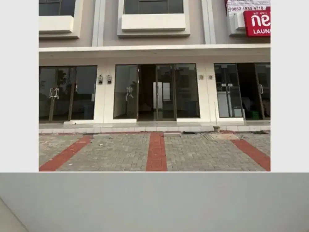 Disewakan Ruko Aniva Junction Gading Serpong, Uk.4,5X18m2, Min Sewa 3 Thn