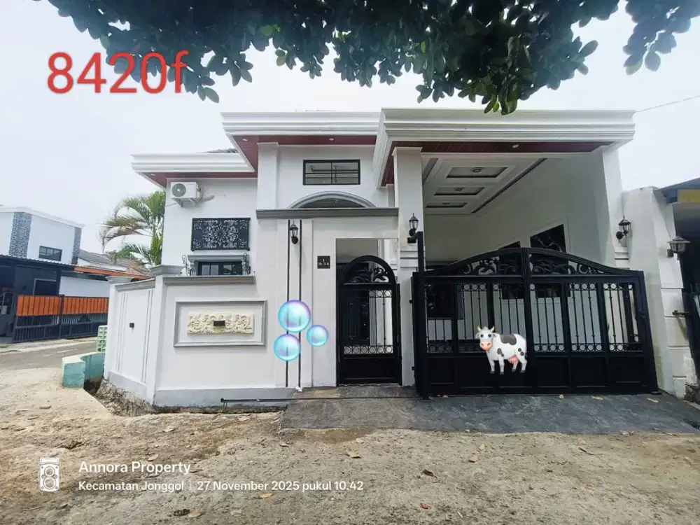 Dijual Rumah Hook Siap Huni New Renovasi di Citra Indah City 8402F