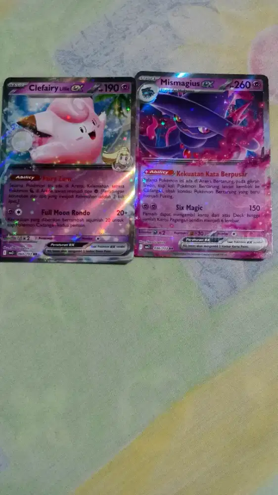 Di jual kartu pokemon exRR