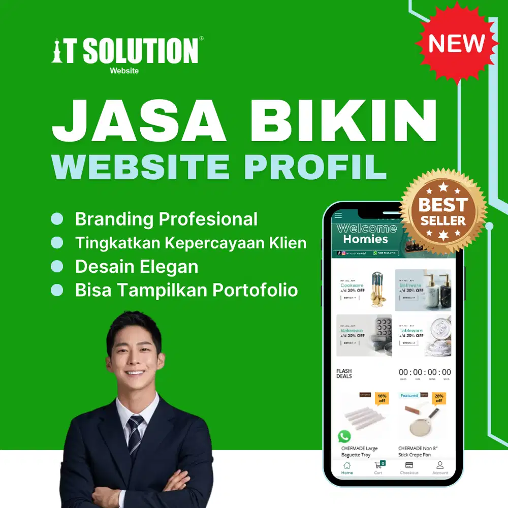 Jasa Bikin Website Profil – Profesional & Terpercaya
