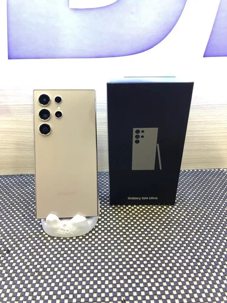 SAMSUNG S24 ULTRA 12/256GB TITANIUM GRAY SECOND RESMI