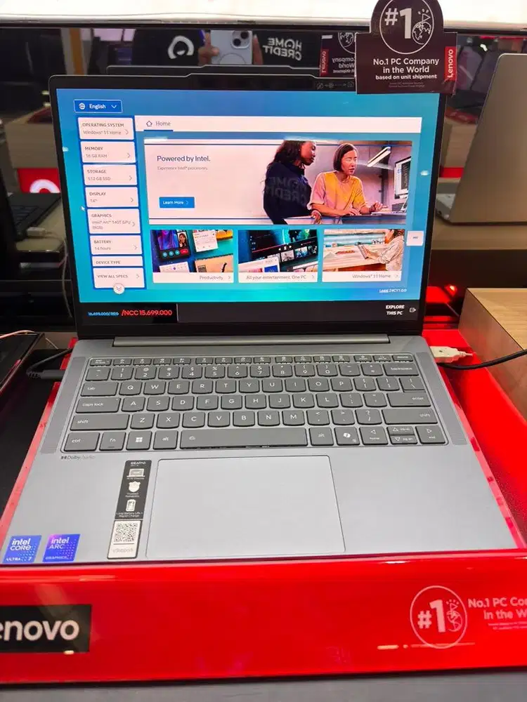 Laptop Lenvo 512Gb 16Rm Cicilan Murah Dp Mulai 0