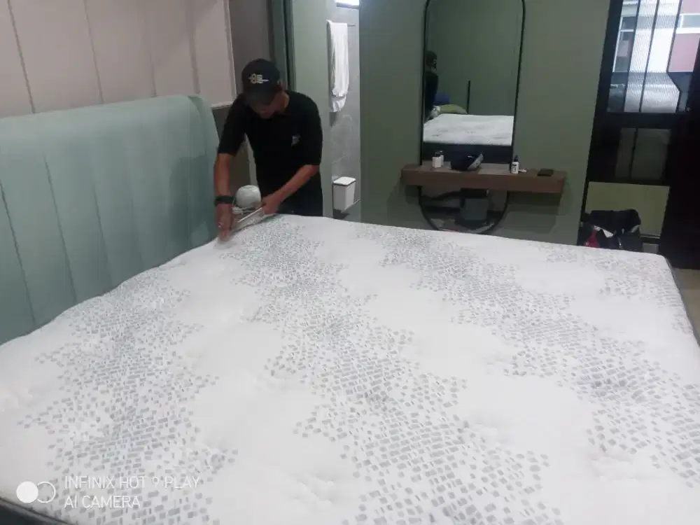 Cuci sofa kasur springbed jokmobil dan karpet
