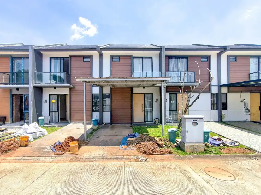 Rumah 2 Lt Hadap Selatan 2 Mnt ke Lippo karawaci Dibantu KPR J-26817