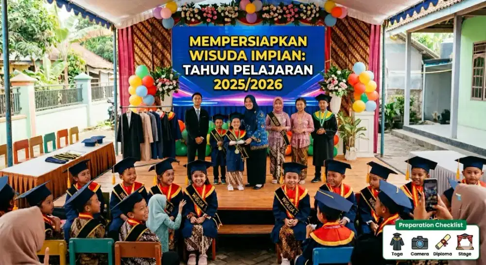 Plakat Souvenir Cinderamata Wisuda 2026