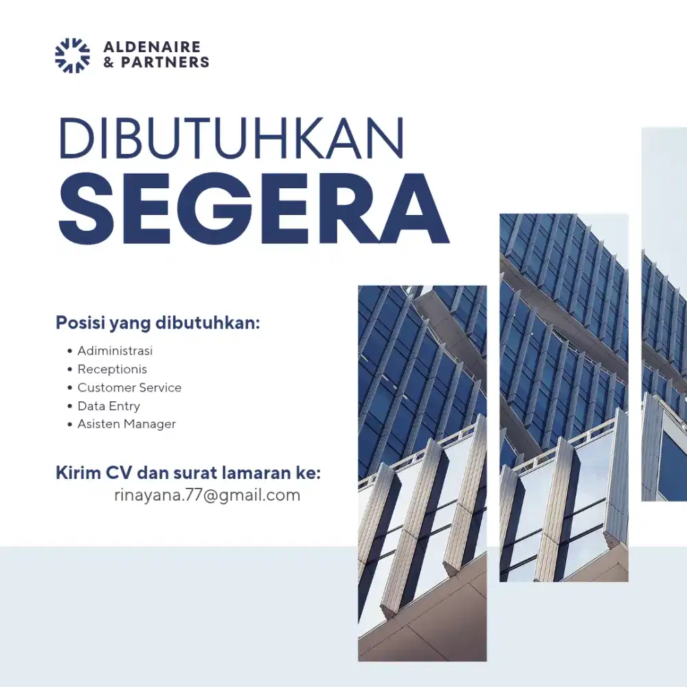 Lowongan kerja terbaru di awal bulan