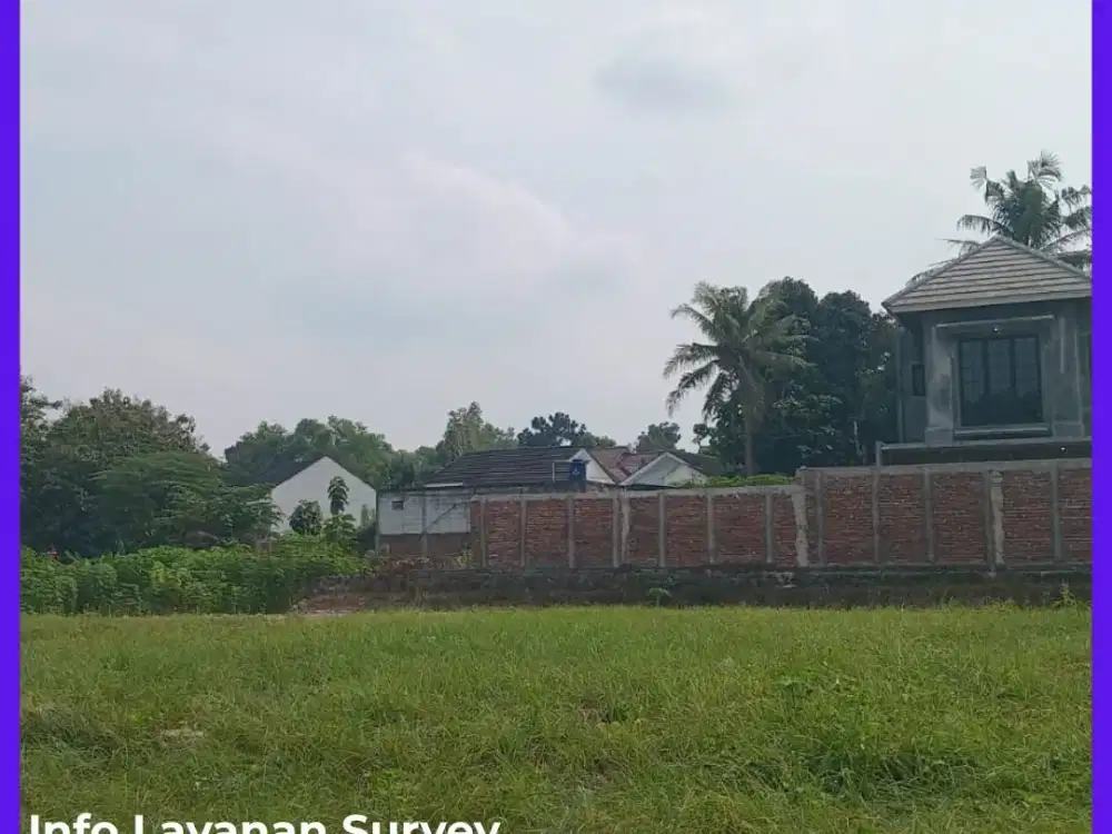 Tanah Jogja Dekat Pasar Ambarketawang Gamping Siap Balik Nama