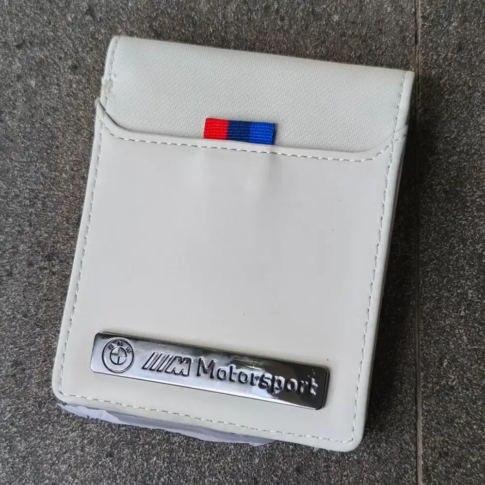 dompet puma x BMW M motorsports white unisex wallet original new