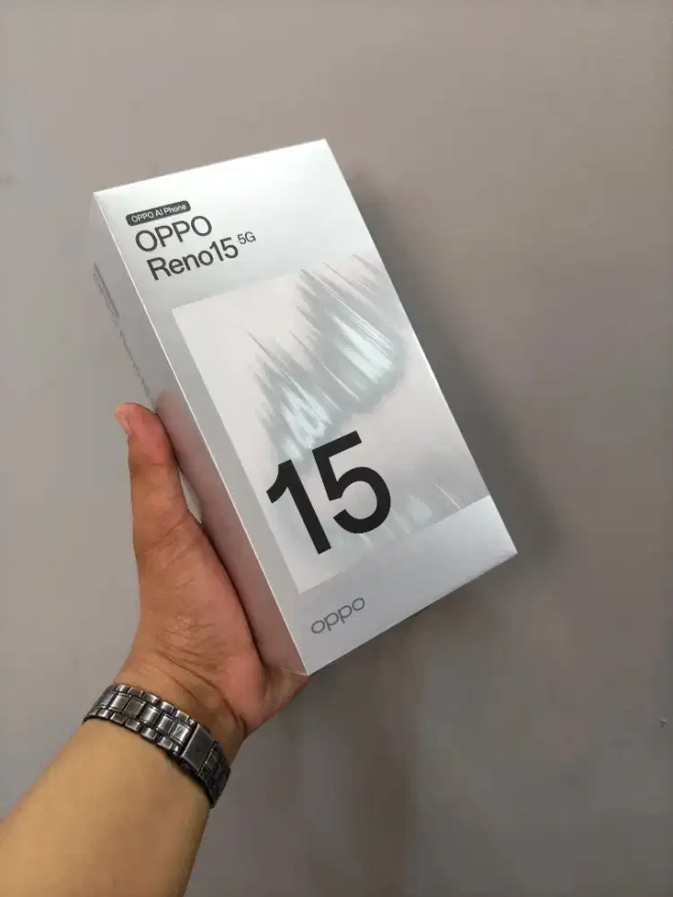 OPPO RENO 15 5G 8/256 NEW SEGEL BERGARANSI RESMI!!