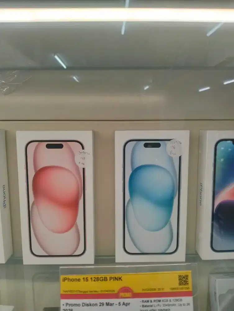 Credit iPhone 15 128GB cicilan bunga mulai 0%