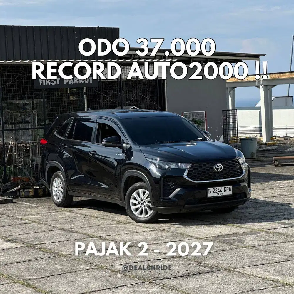 KM 37.000 ANTIKK !! PAJAK 2/2027 INNOVA ZENIX G HYBRID 2024 SIAP PAKAI