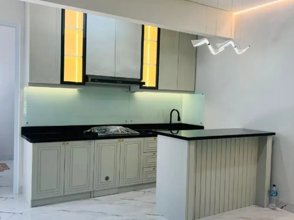 Rumah Renovasi Depan Tidak Ada tetangga Bagus Delatinos BSD city