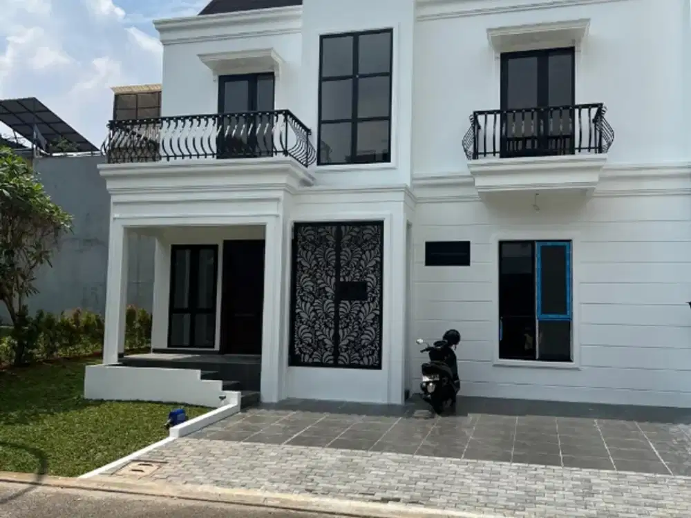 Rumah Baru Modern Renaisans Design 3 Lantai The Icon BSD city