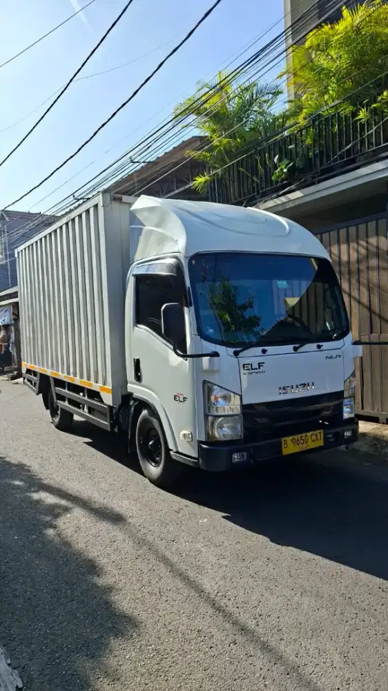 ISUZU ELF NLR LX engkel long km 37rb orginal