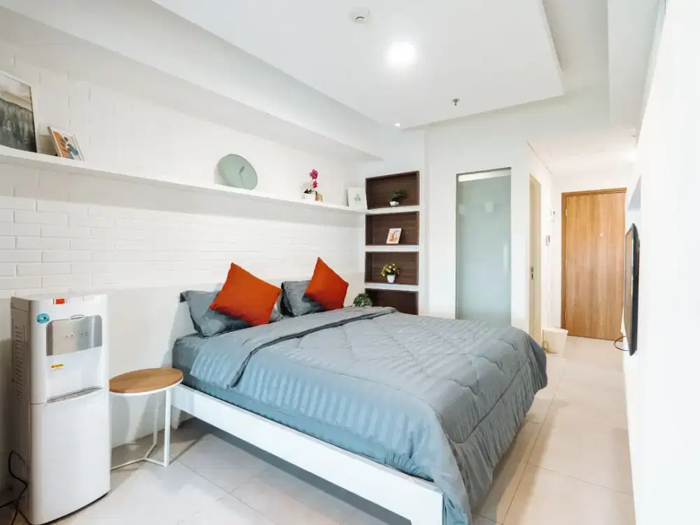 Sewa Apartemen Skandinavia Lt 21 Fully Furnished di Kota Tangerang Siap Huni