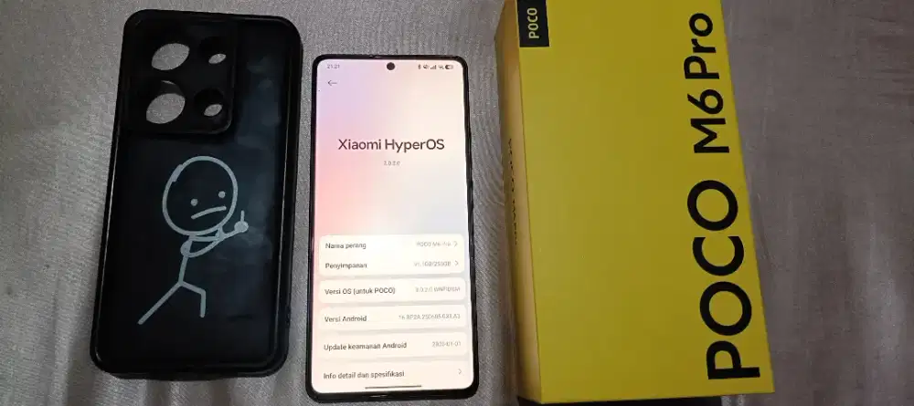 Poco M6 Pro 8+8/256 fullset