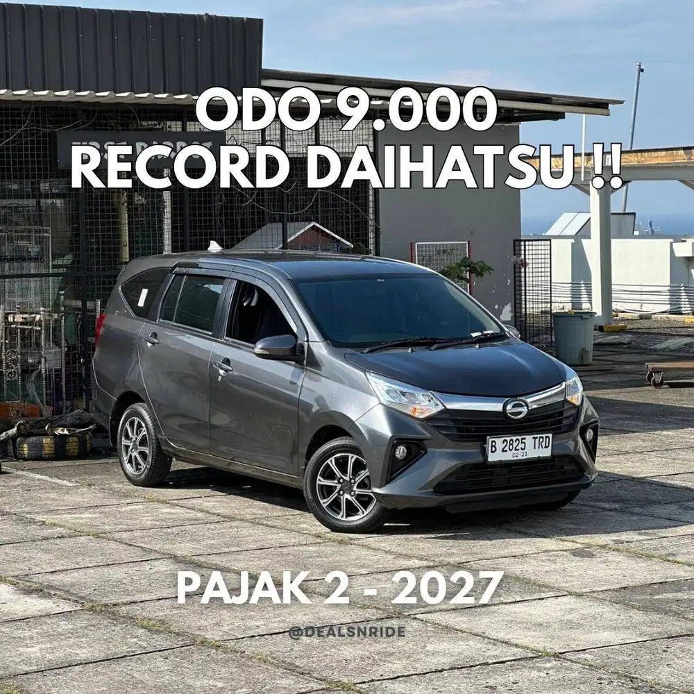 KM 9.000 SUPER ANTIK !! PAJAK 2/2027 DAIHATSU SIGRA R AT 2021 RARE !!