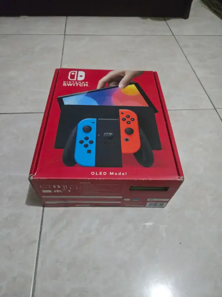 Nintendo Switch Oled OFW Neon 64 GB
