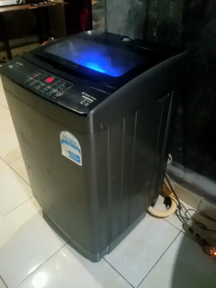 mesin cuci sanken AW-S887GS mulus jooz