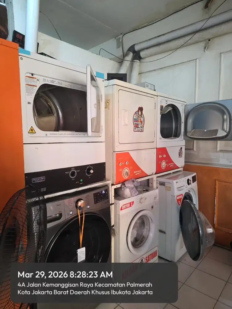 TAKE OVER LAUNDRY SIAP OPERSIONAL OMSET STABIL