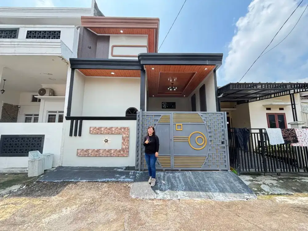 Rumah Modern Cantik Minimalis Siap Huni Di Citra Indah City
