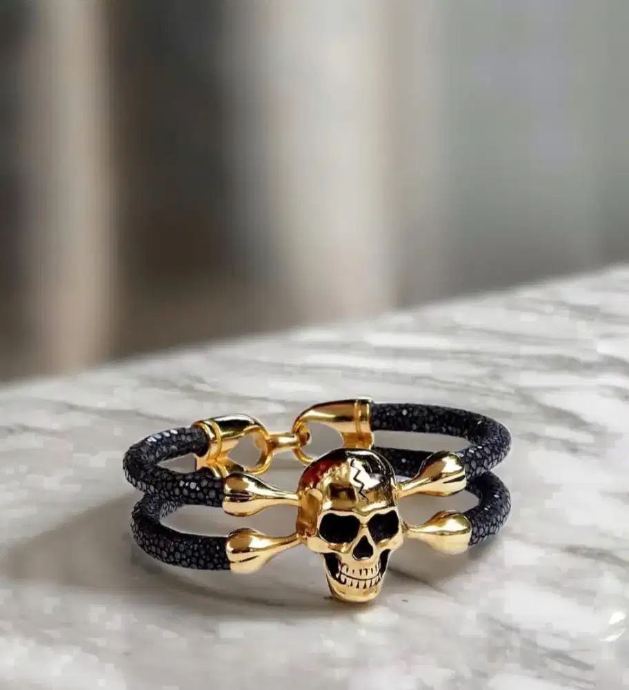 Gelang Luxury Stingray Leather Premium Bracelet Finest Quality