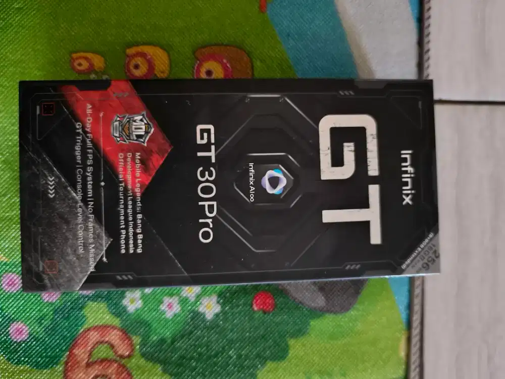 Infinix gt 30 pro hitam 8/256 fulset