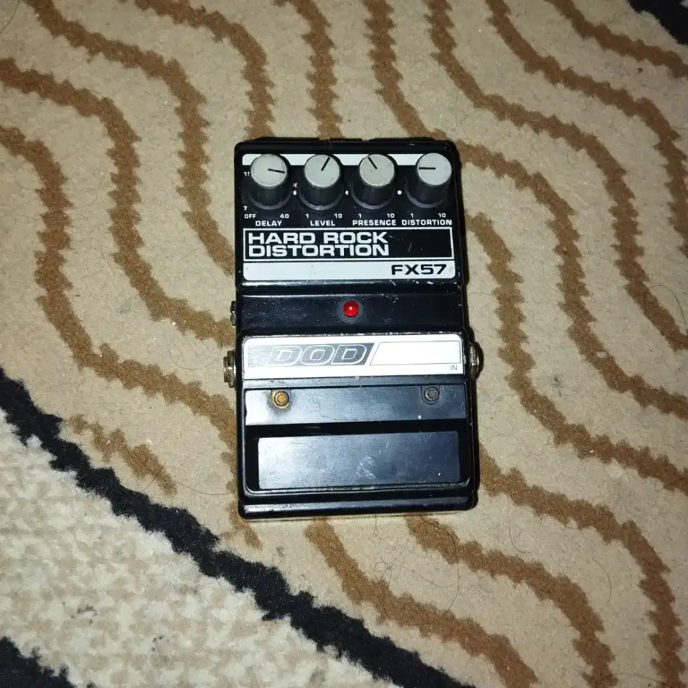 FX stombox gitar DOD HARD ROCK DISTORTION
