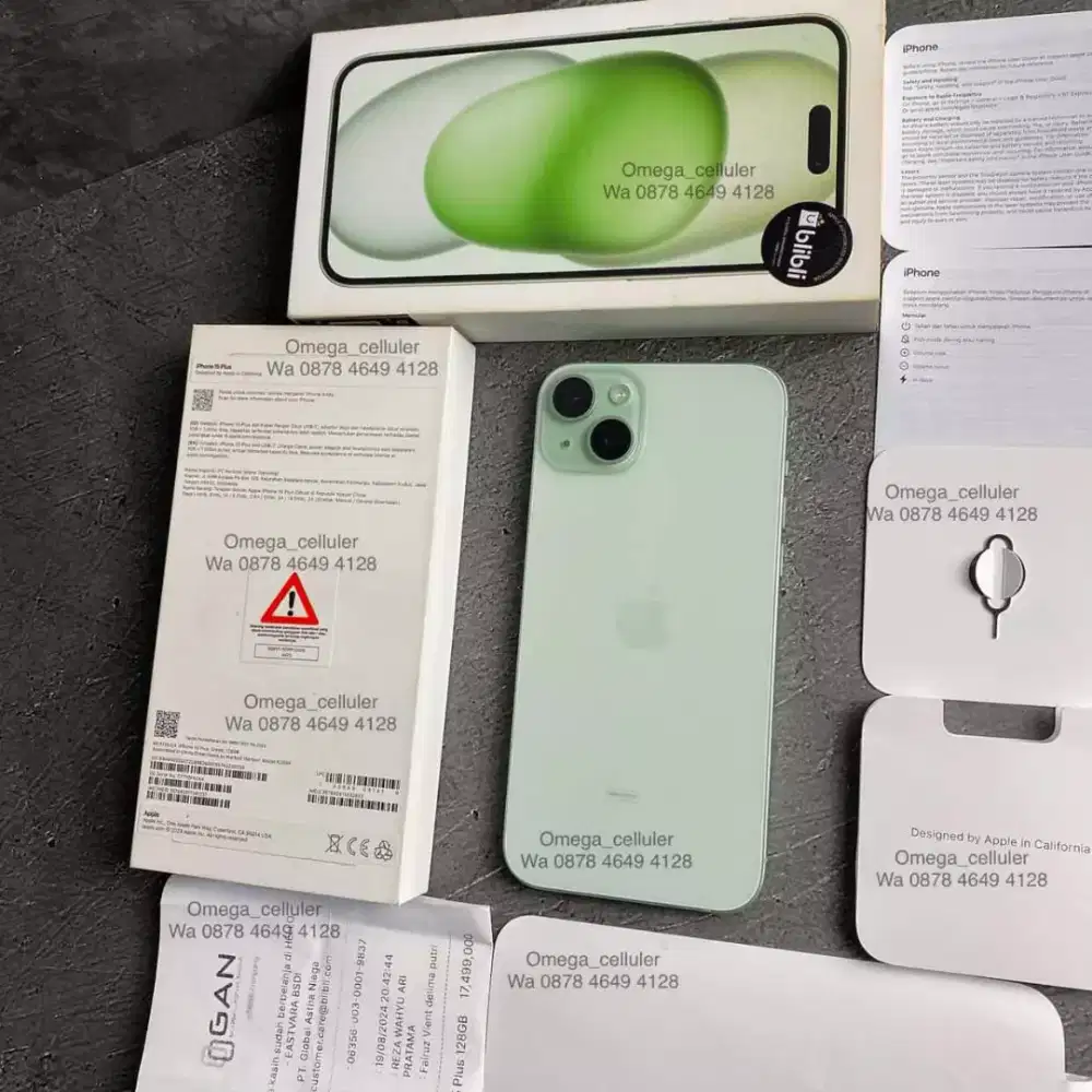 Iphone 15 plus 128gb ibox