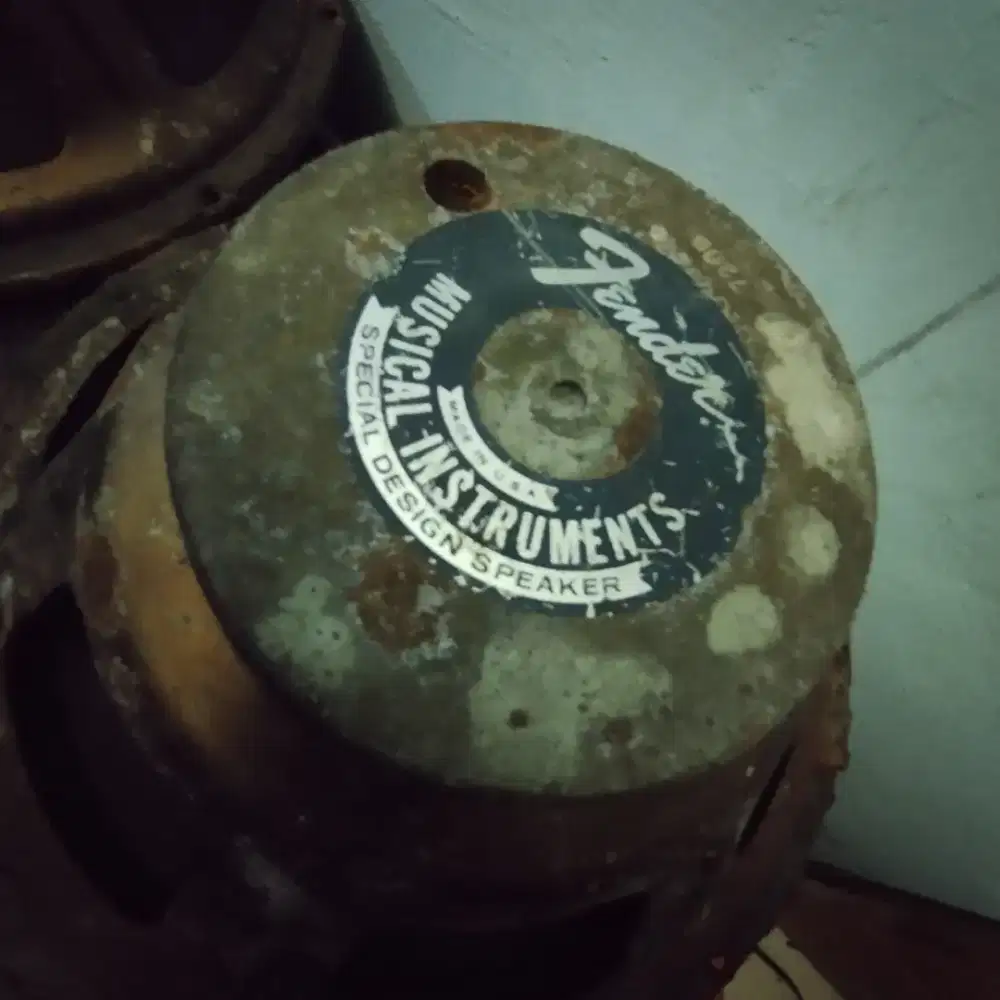 Sepasang Speaker cabinet 2x12 fender made in USA