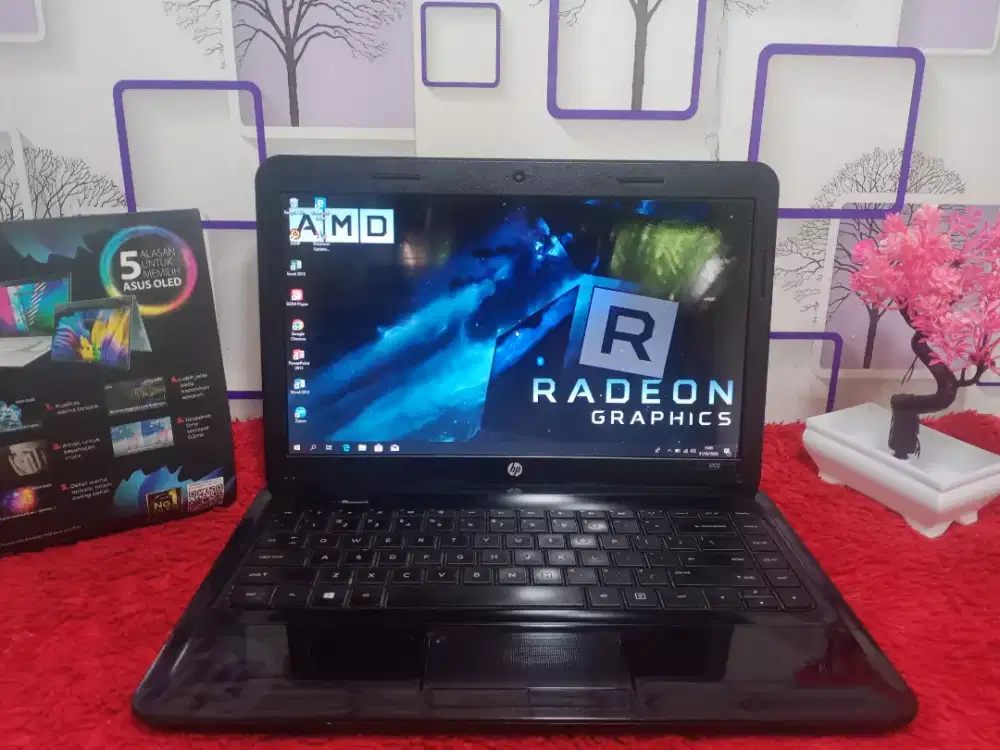 Redy Laptop HP layar 14 inch siap kerja harga real bukan settingan