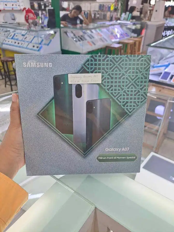 Samsung Galaxy A07 4/64GB Black Spesial Edisi Lebaran New Garansi Resm