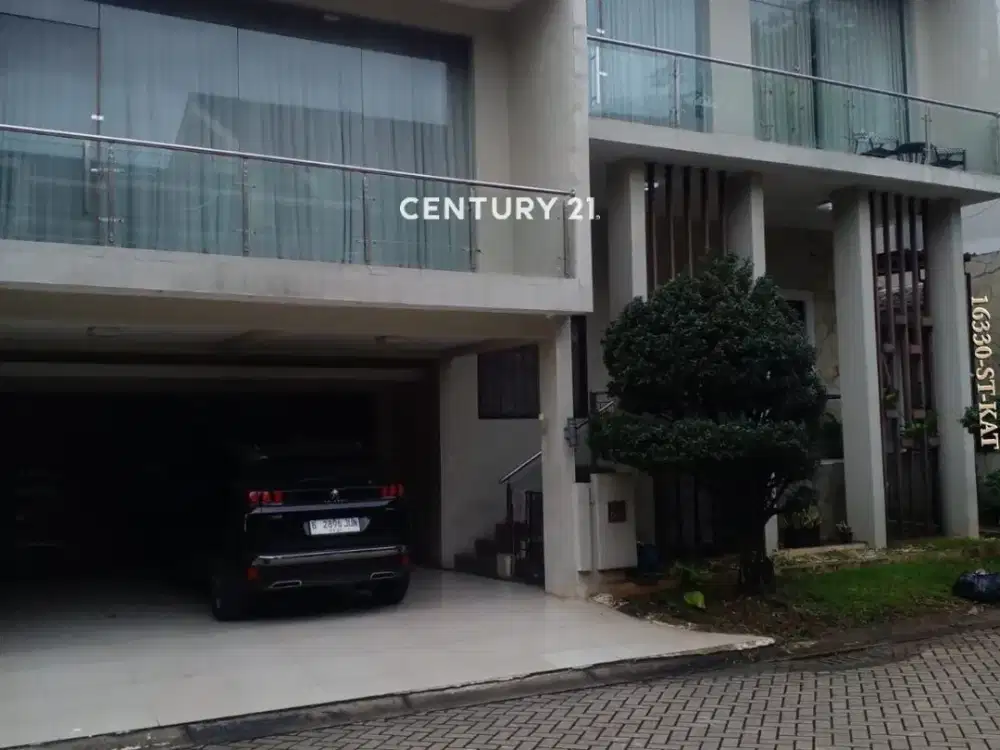 Rumah semi furnished siap huni di Kebayoran Bintaro