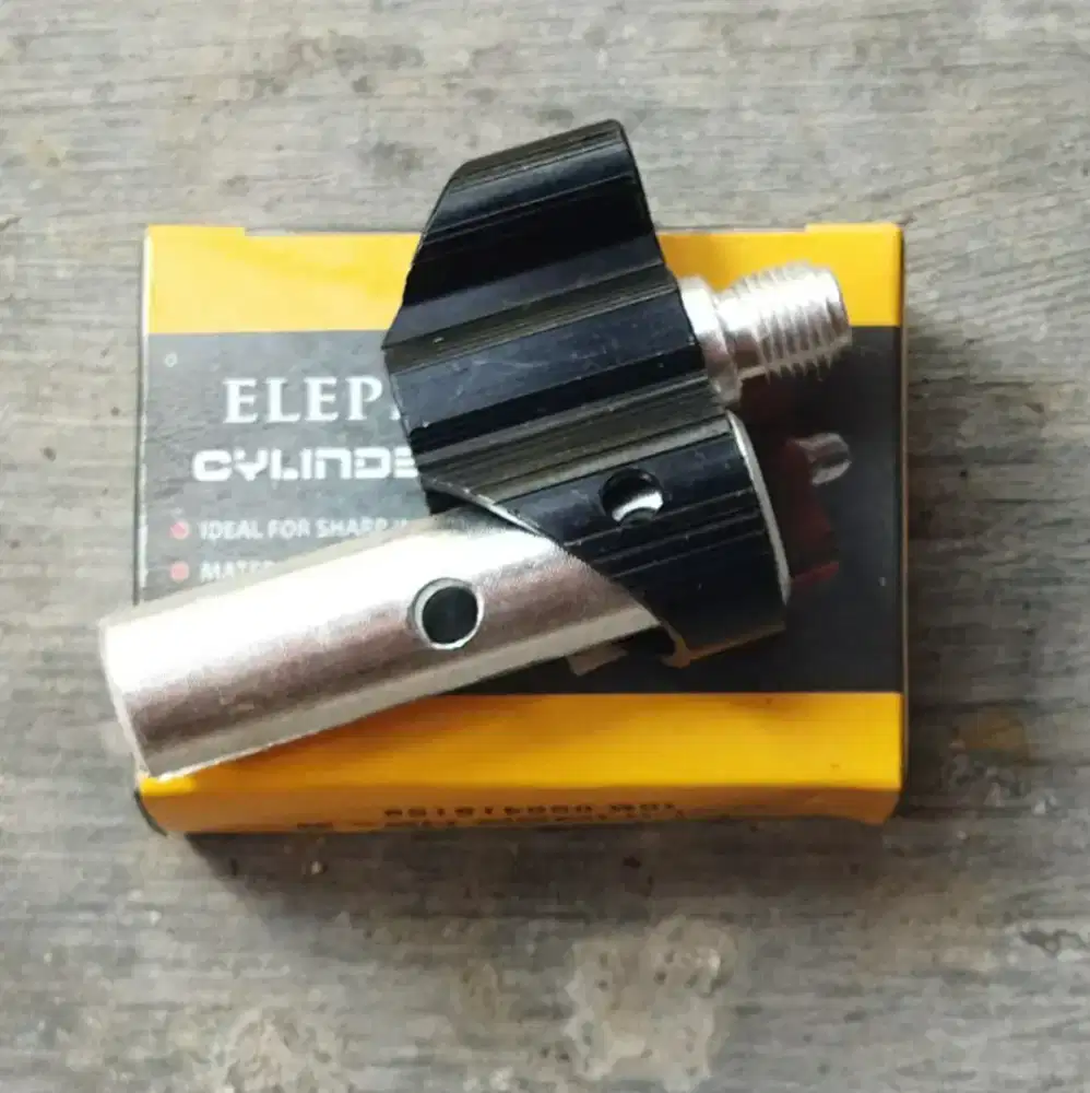 Visir Depan Elephant Aluminium