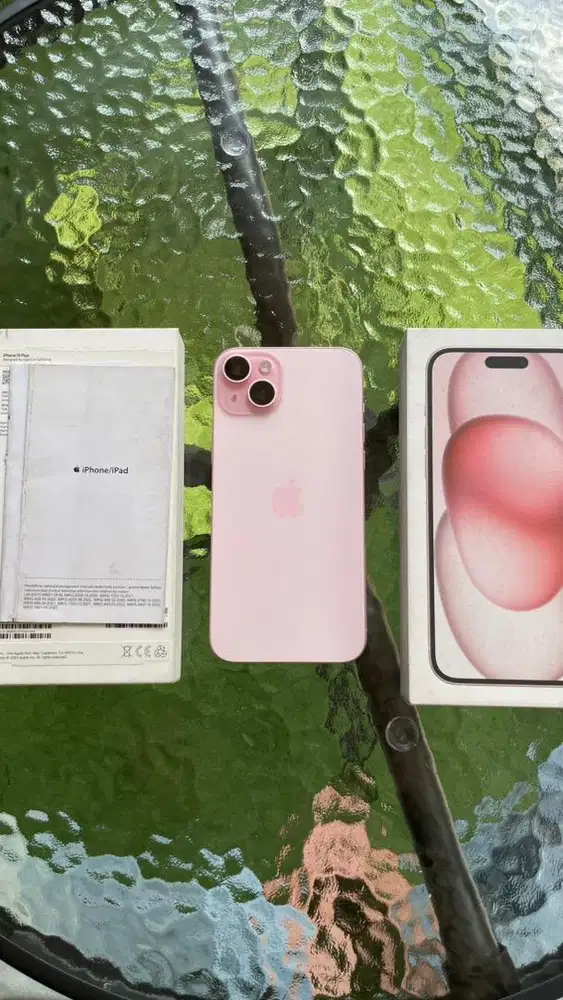 Iphone 15 plus 128gb ibox fullset ori